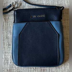 G by Guess Dark Blue and Light Blue Crossbody Bag